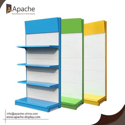 نمایشگر سفارشی پاپ پوز ایستاده صفحه نمایش فلزی Pegboard با چرخ