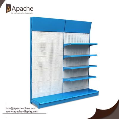 نمایشگر سفارشی پاپ پوز ایستاده صفحه نمایش فلزی Pegboard با چرخ